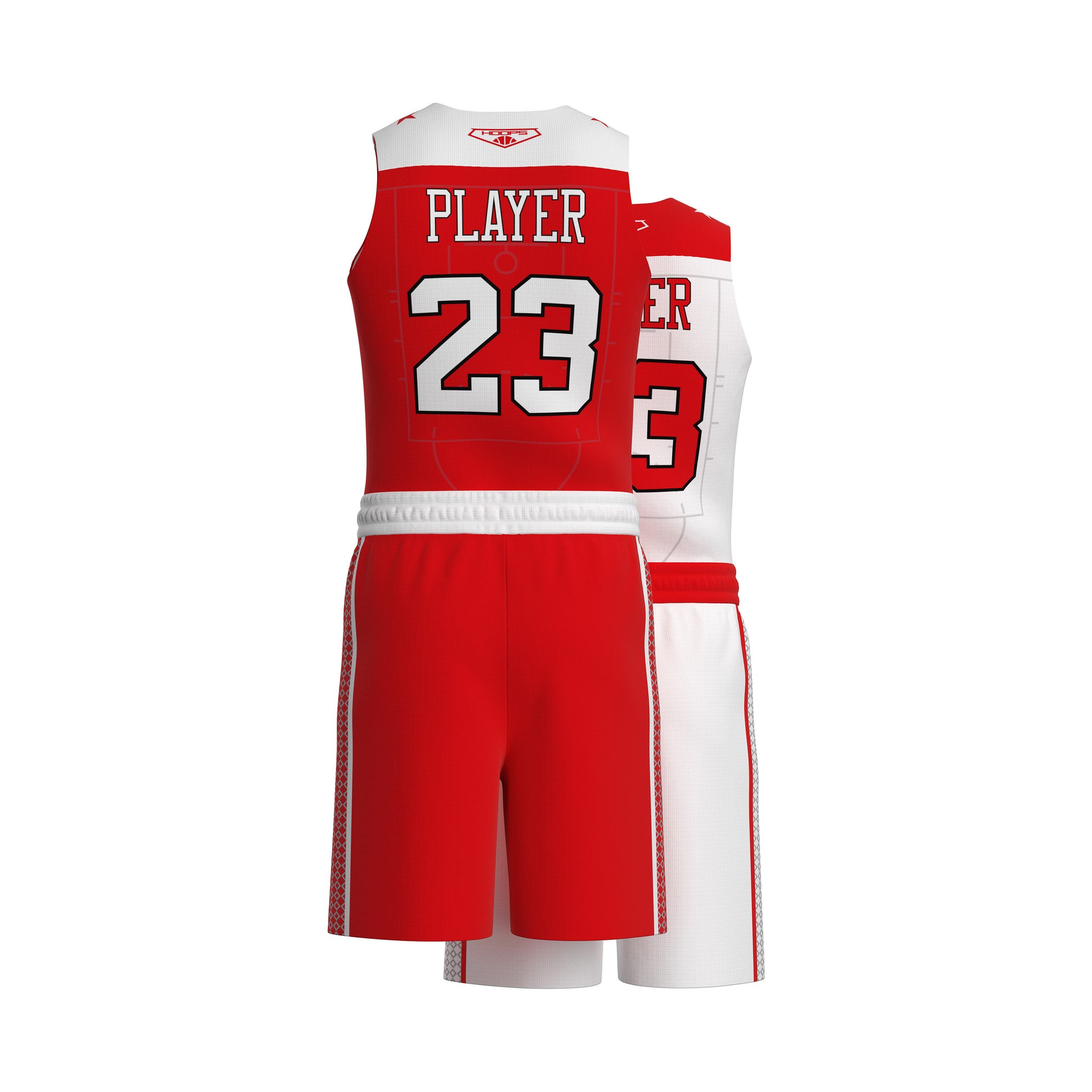 Custom All-Star Reversible Basketball Uniform - 178 Vols 5XL-T / Men's