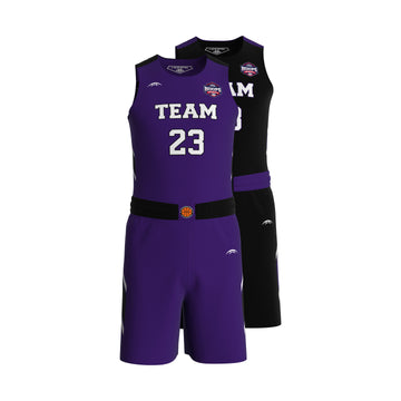 Custom All-Star Reversible Basketball Uniform  - 179 Evanston