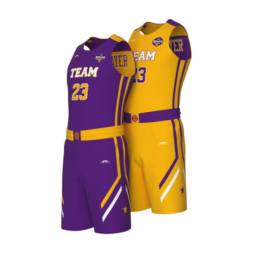 Custom All-Star Reversible Basketball Uniform  - 181 Flyers