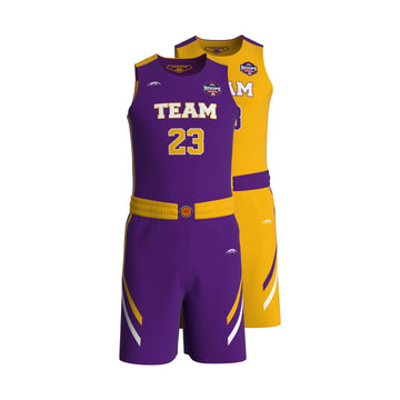 Custom All-Star Reversible Basketball Uniform  - 181 Flyers