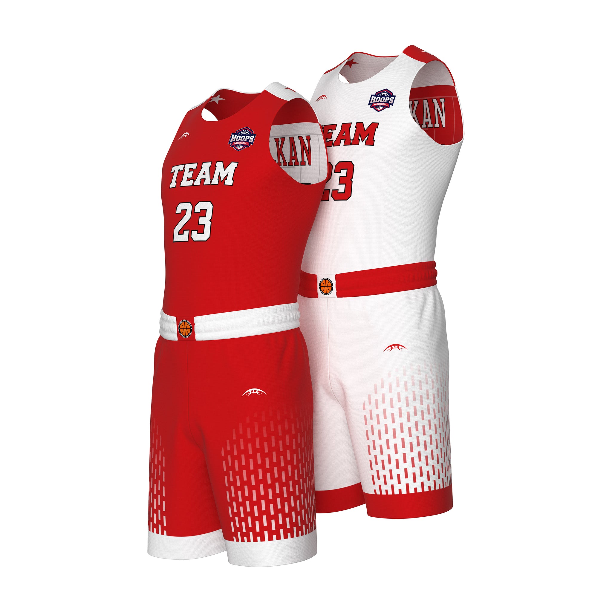 Custom All-Star Reversible Basketball Uniform  - 182 Madison