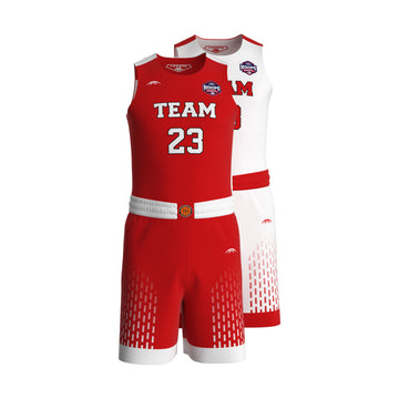 Custom All-Star Reversible Basketball Uniform  - 182 Madison