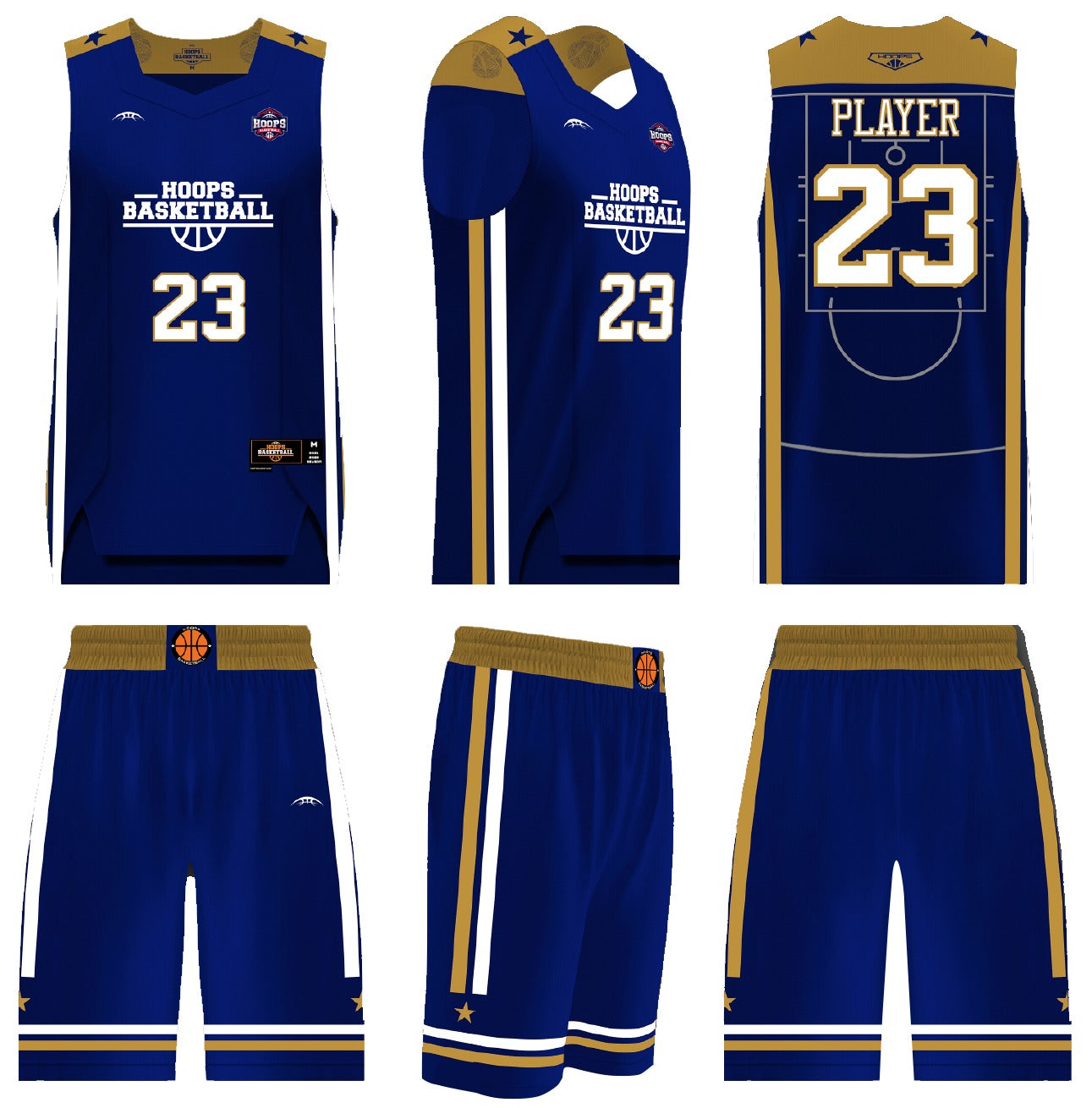 Custom Super Basketball Jersey - 183 Bend