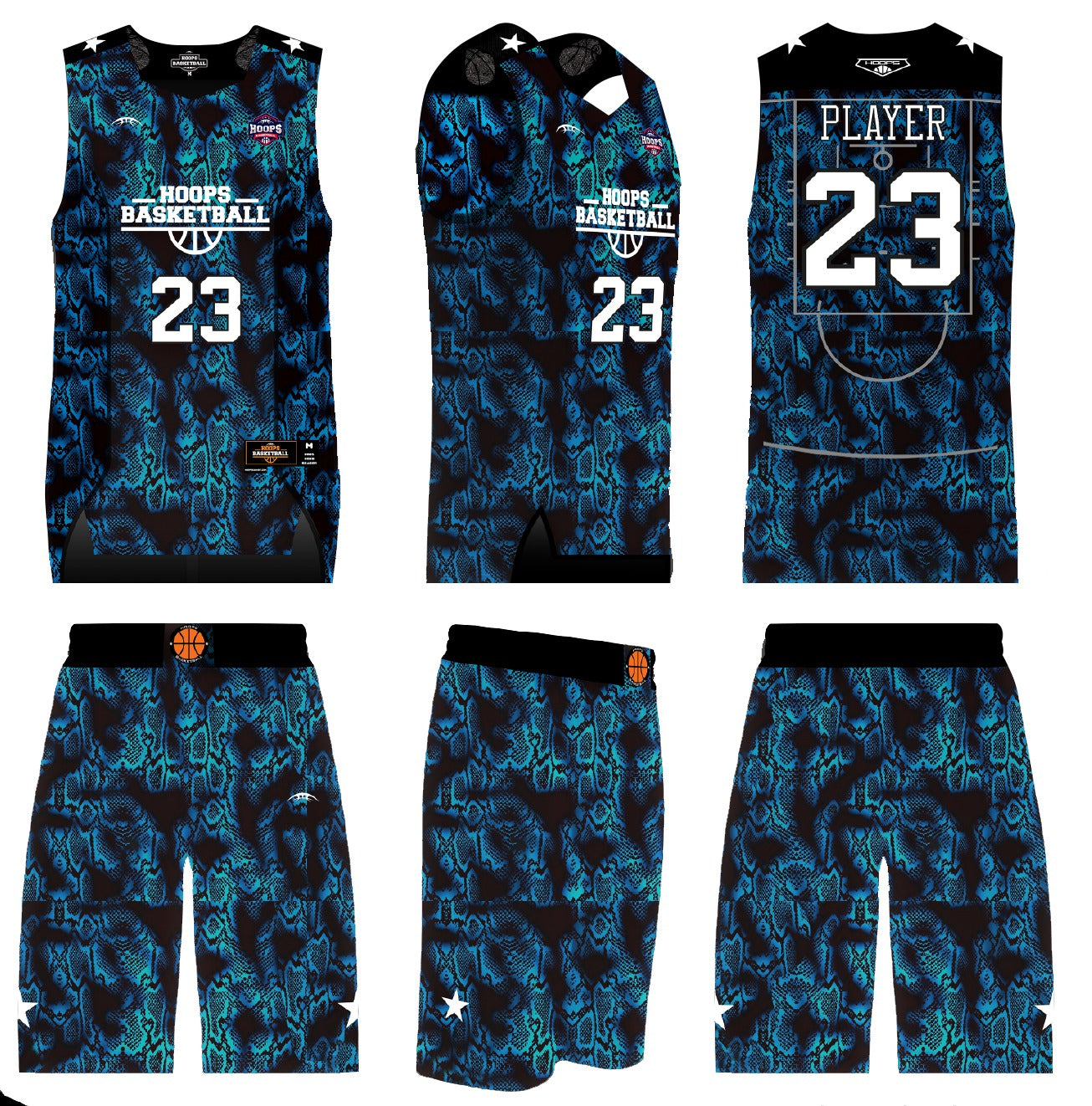 Custom Super Basketball Jersey - 186 Snake