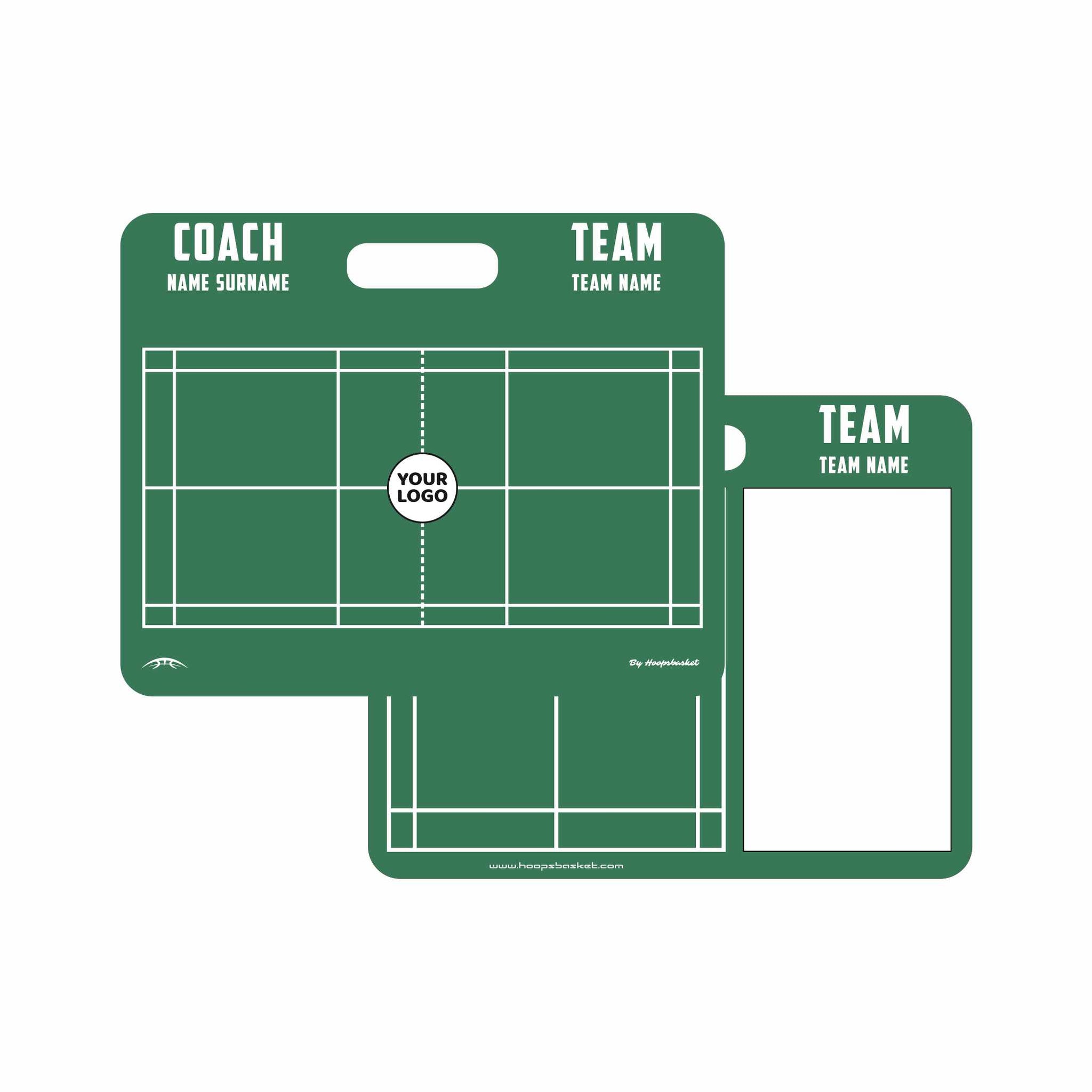 Custom Badminton Coaching Board 11.4'' x 9.4'' / 29 cm x 24 cm