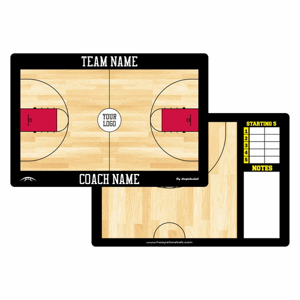 Custom High School Basketball Coaching Board 15.7 x 10.6 in (Classic)