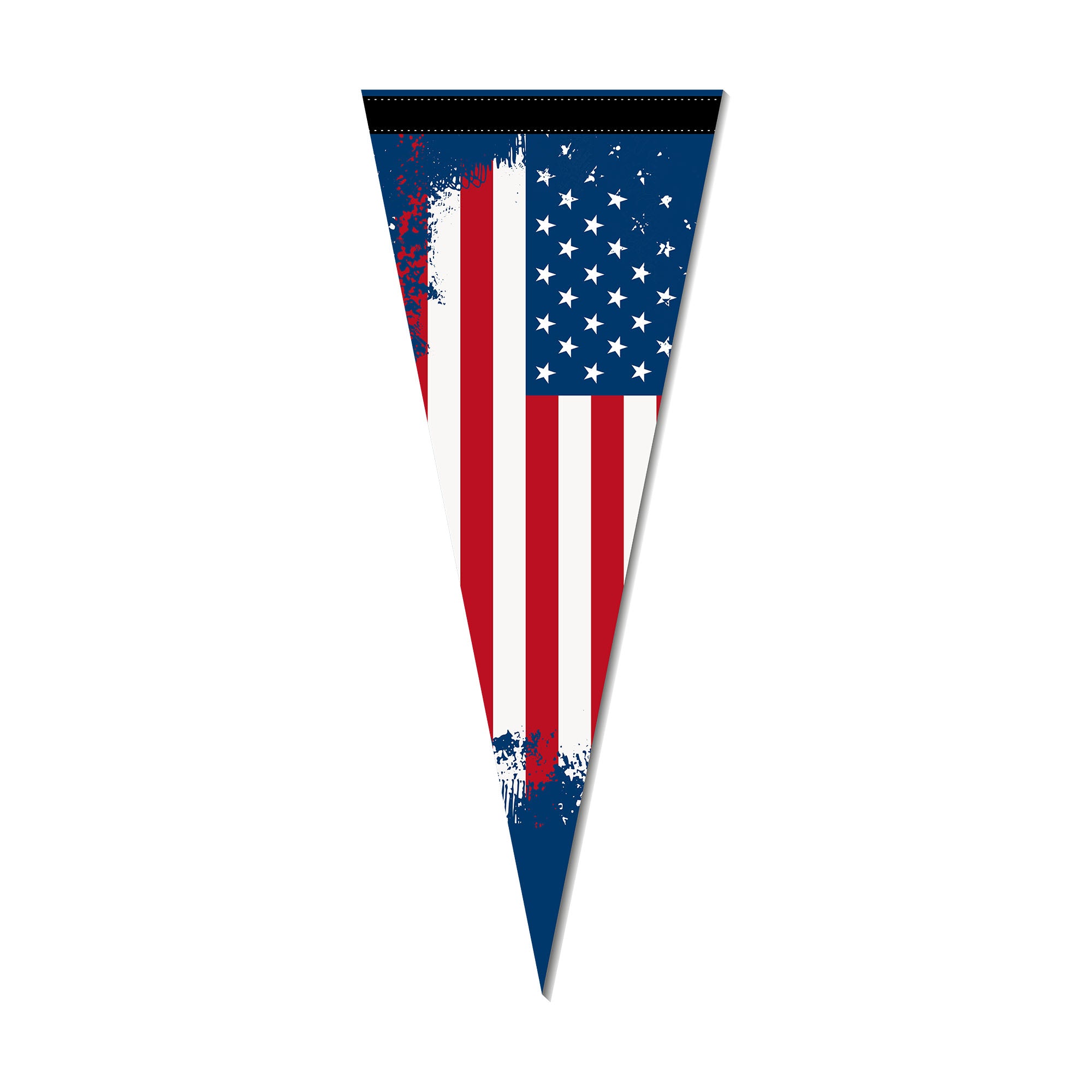 Hoopsbasket Custom Independence Day Pennant American Flag 1