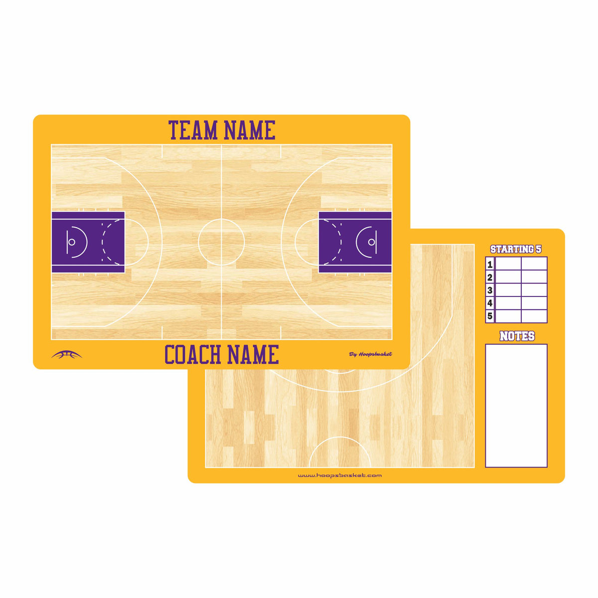 NBA Custom Classic Magnetic Coaching Board 15.7 x 10.6 Full Set