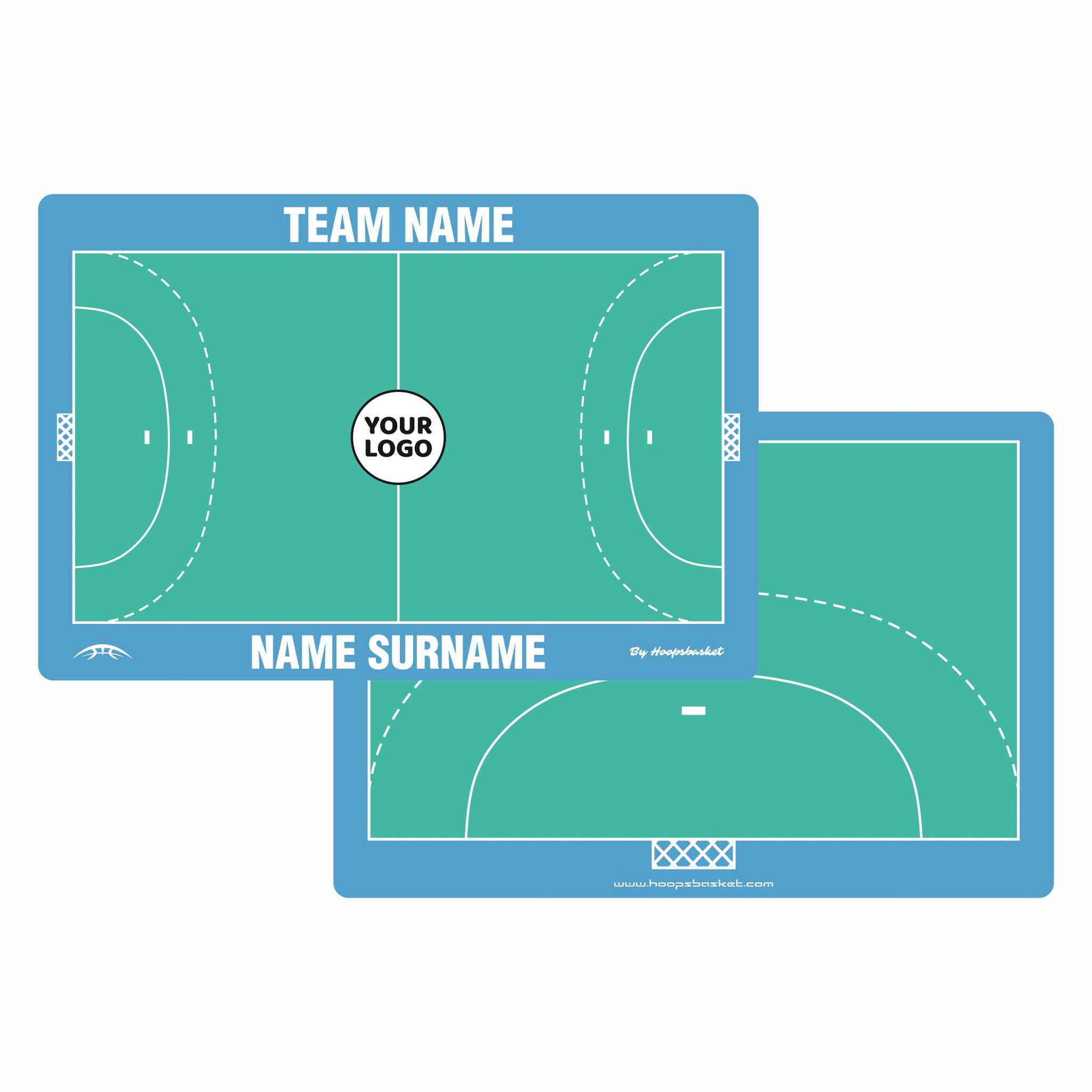 Custom Handball Coaching Board 15.7'' x 10.6'' / 40 x 27 cm