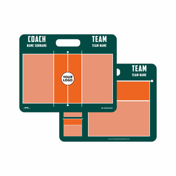 Custom Volleyball Coaching Board 11.4'' x 9.4'' / 29 cm x 24 cm