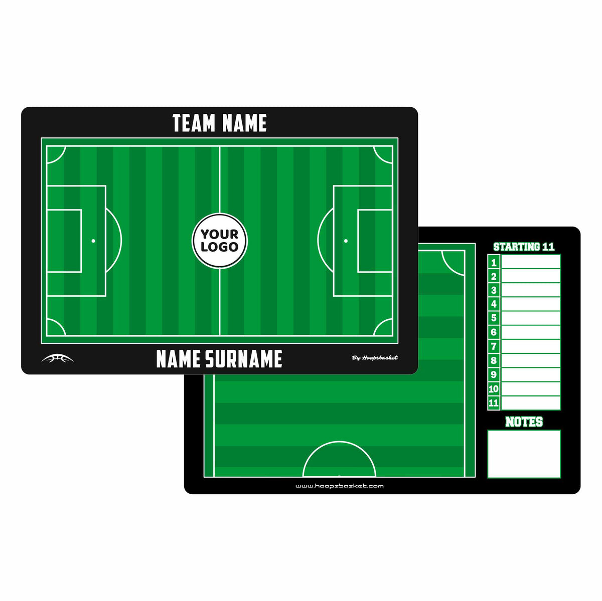 Custom Soccer / Football Magnetic Coaching Board 15.7'' x 10.6'' / 40 x 27 cm — custom soccer / football coaching board