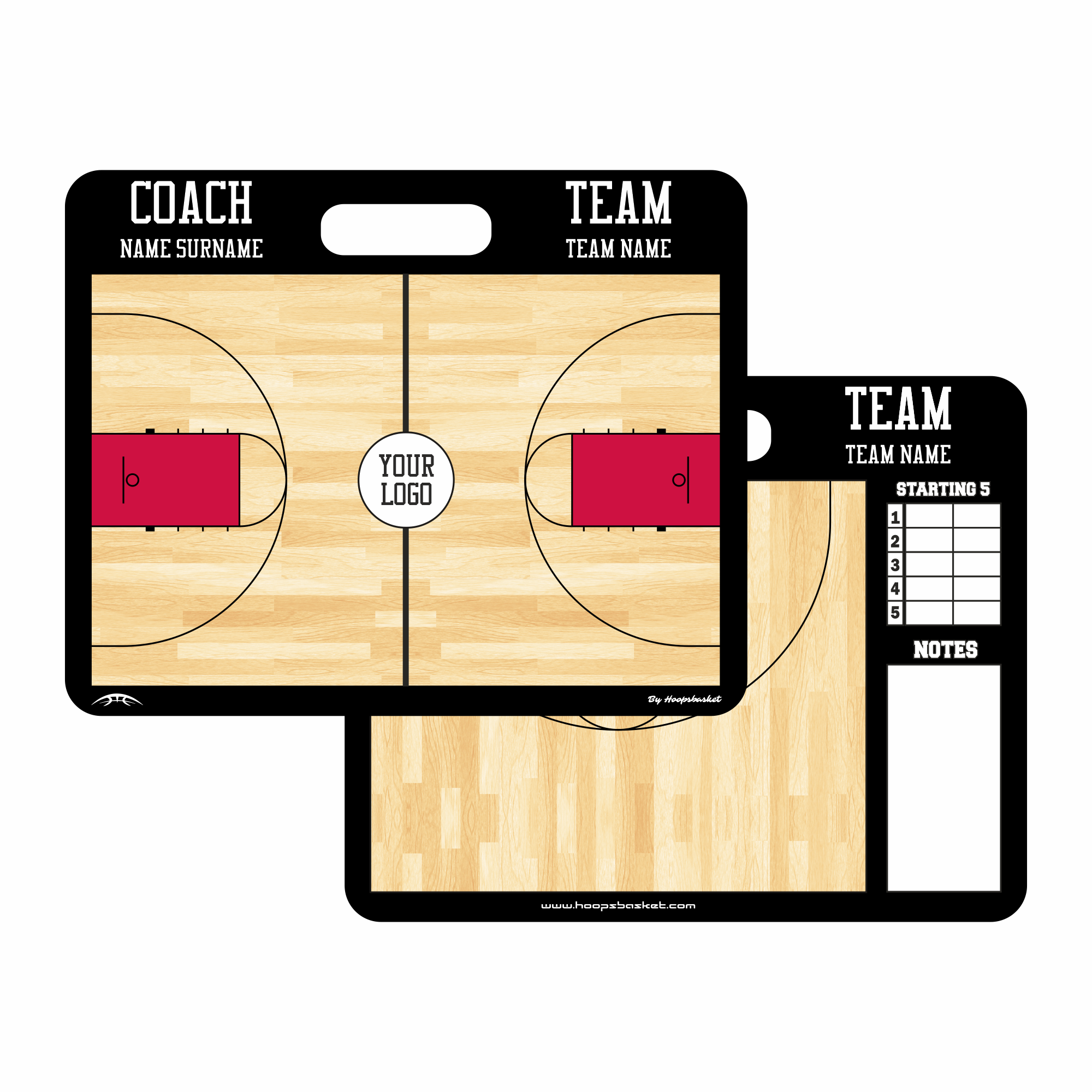 HIGH SCHOOL Custom American Style Magnetic Coaching Board 11.4'' x 9.4'' / 29 cm x 24 cm