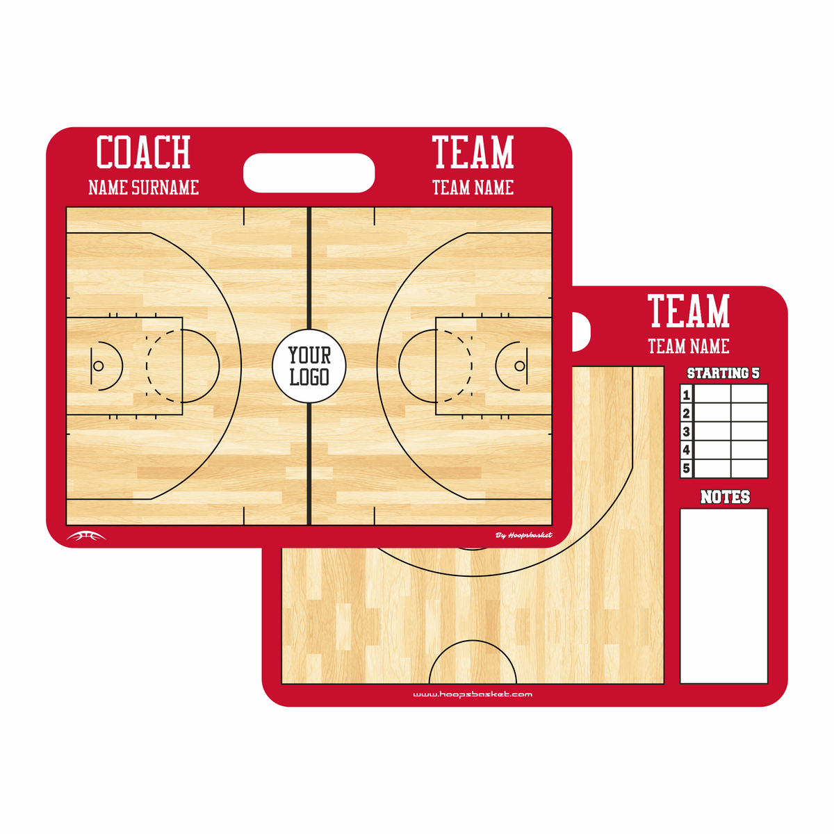 Custom WNBA Basketball Coaching Board 11.4 x 9.4 in (Magnetic) — wnba coaching board