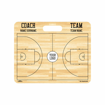 FIBA Custom American Style Coaching Board 11.4'' x 9.4'' / 29 cm x 24 cm