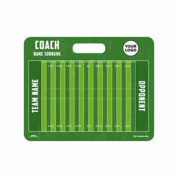 Custom Football Coaching Board 11.4'' x 9.4'' / 29 cm x 24 cm
