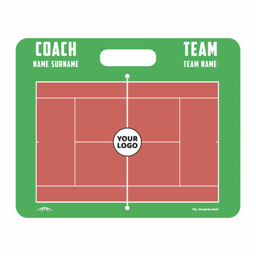 Custom Tennis Magnetic Coaching Board 22'' x 17.5'' / 56 cm x 45 cm