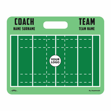 Custom Rugby Coaching Board 15.7'' x 12.6'' / 40 cm x 32 cm