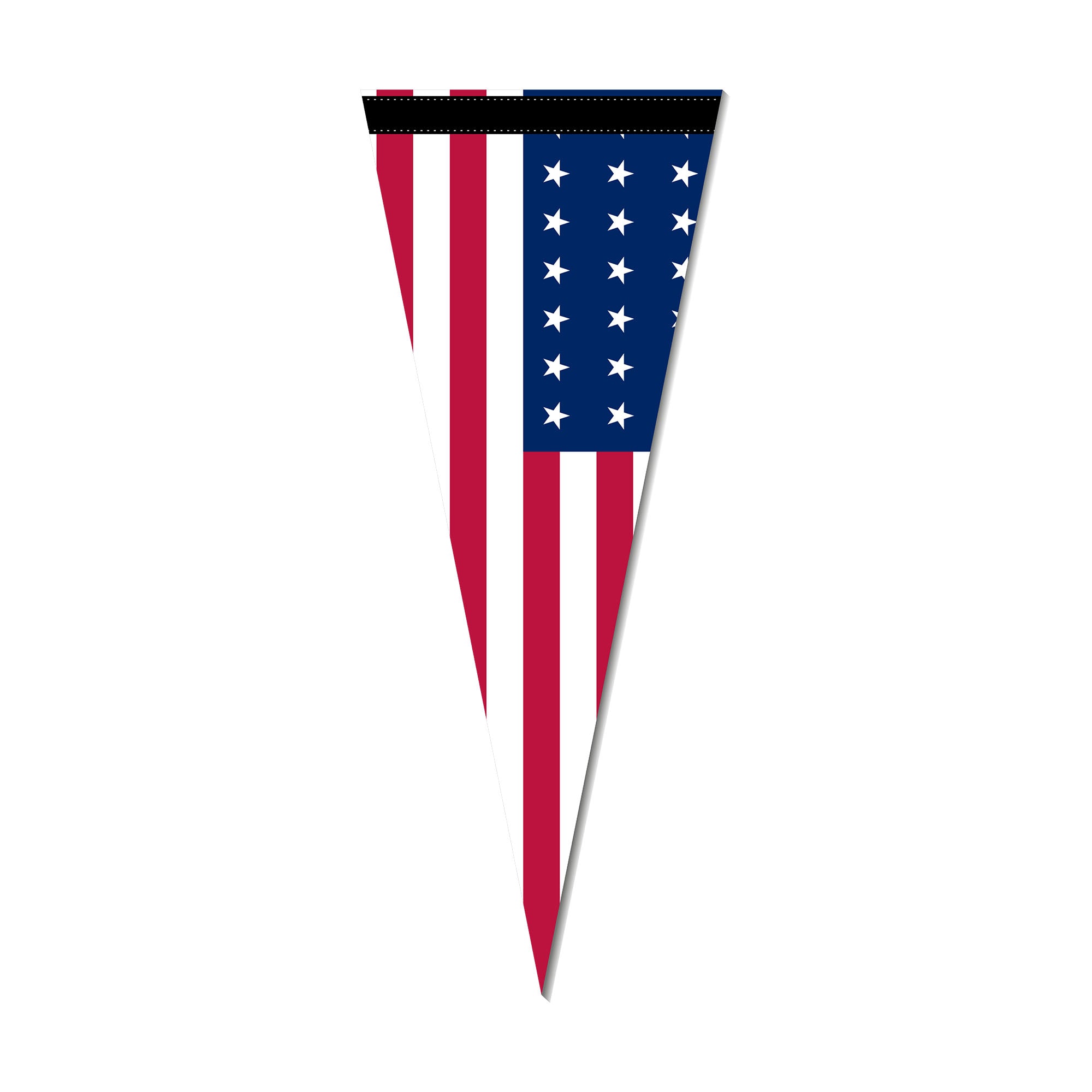 Hoopsbasket Custom Independence Day Pennant American Flag 2