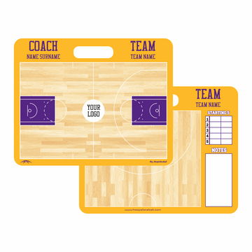 NBA Custom American Style Coaching Board 11.4'' x 9.4'' / 29 cm x 24 cm