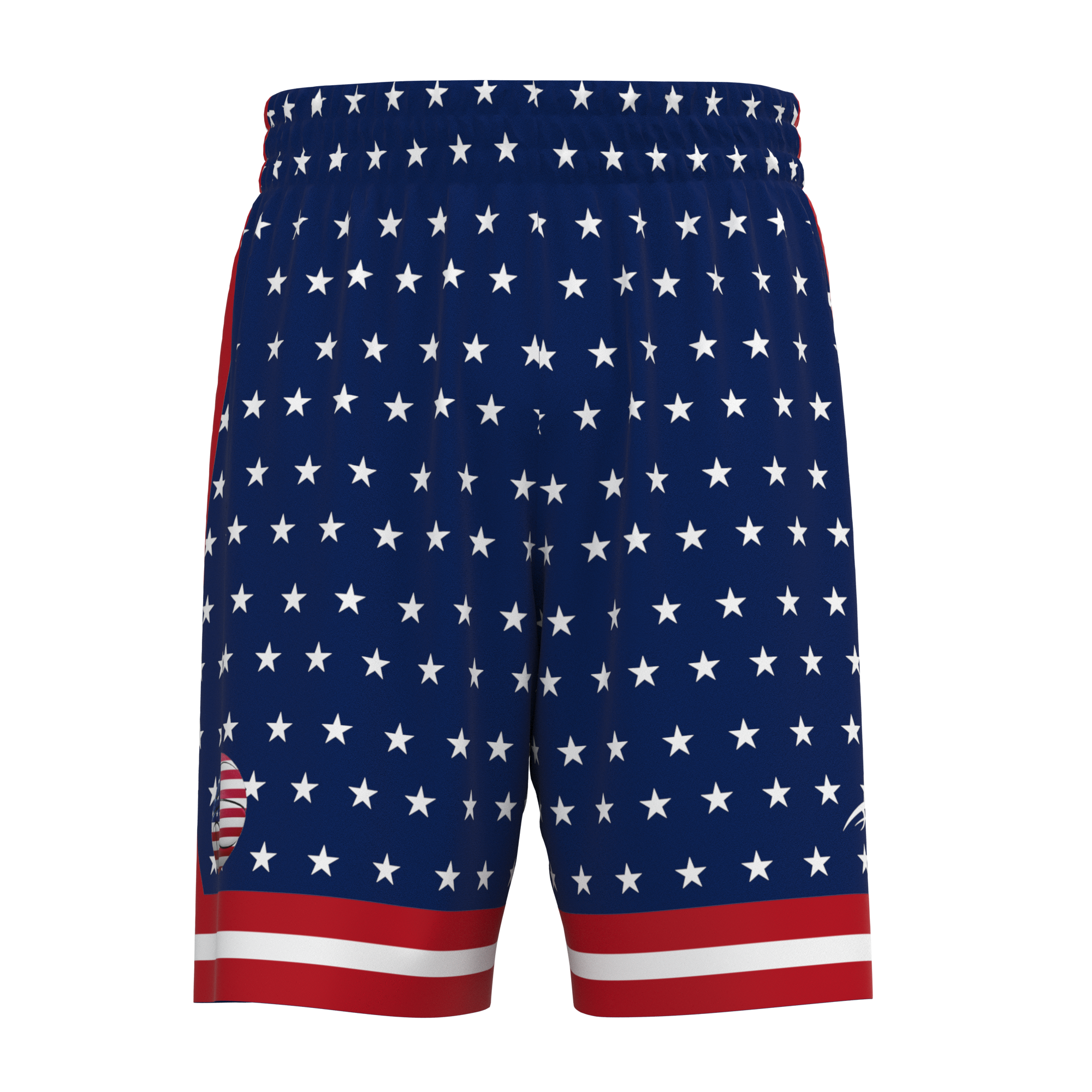 Hoopsbasket Custom Independence Day Swimming Trunk 2