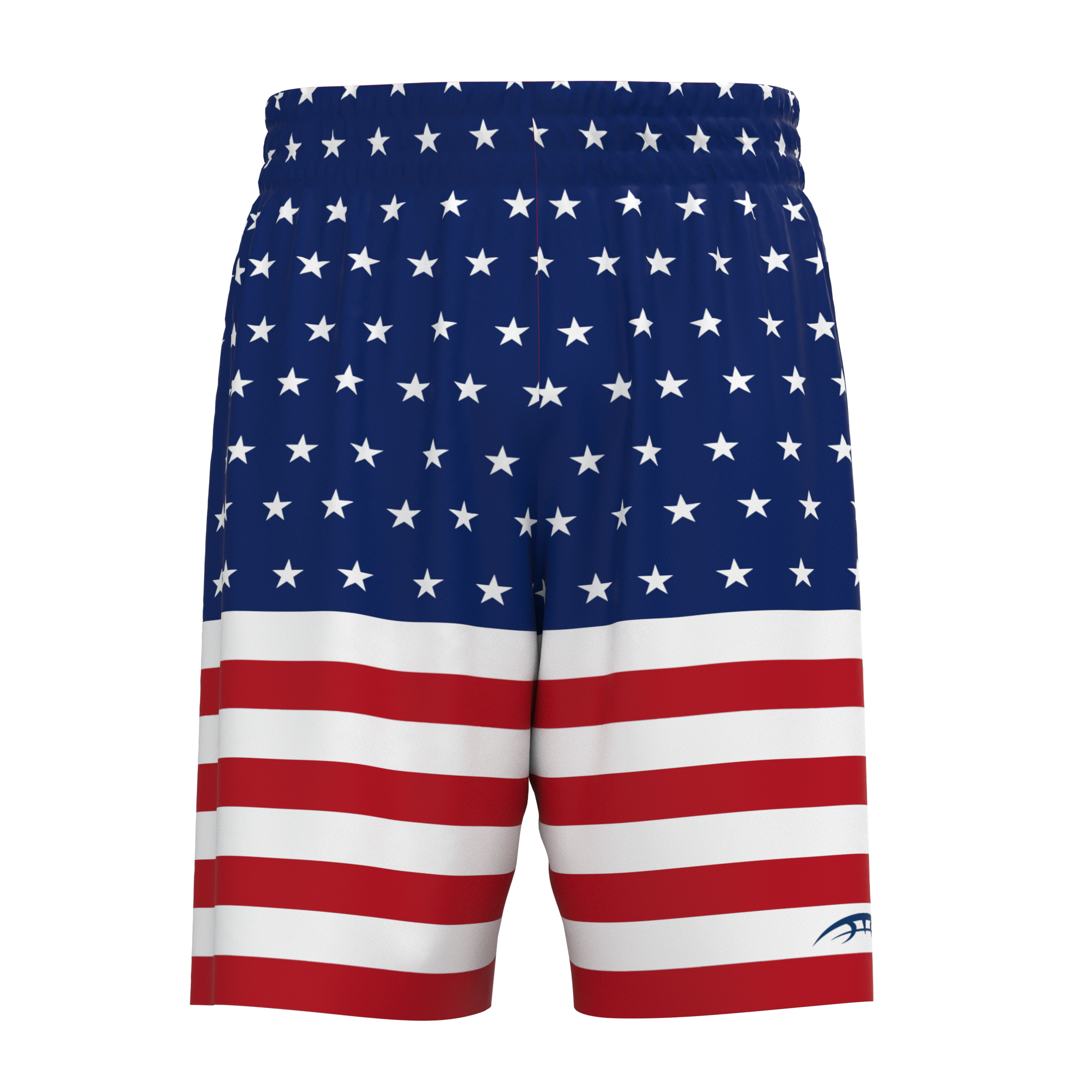 Hoopsbasket Custom Independence Day Swimming Trunk 3