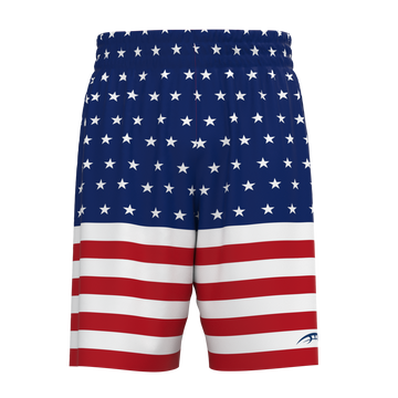 Hoopsbasket Custom Independence Day Swimming Trunk 3