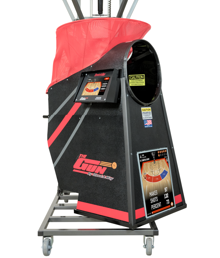 Custom Basketball Shooting Machine The Gun 12K