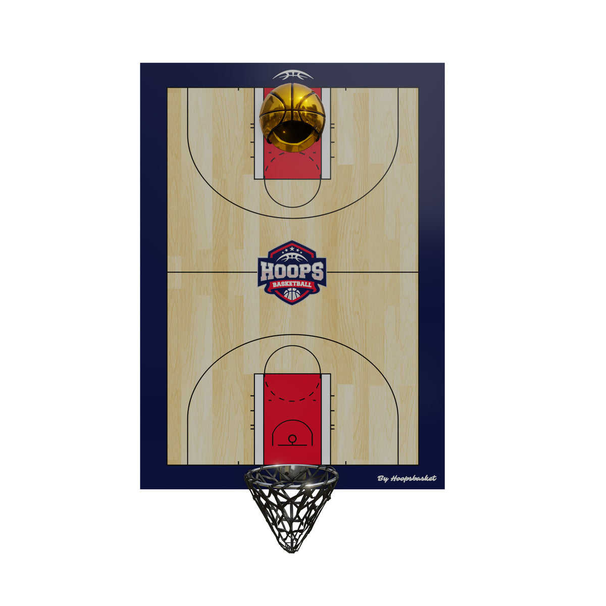 Custom Basketball Bottle Opener (Model-5) &mdash; Made-to-order in California