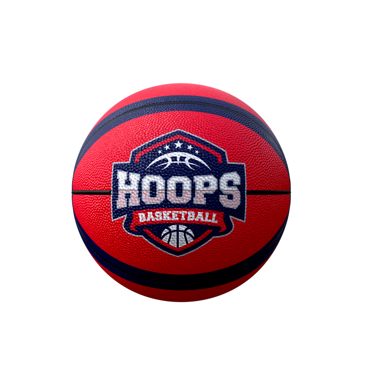 Custom Indoor - Outdoor Basketball - Model 1 (QTY: 100) &mdash; Made-to-order in California