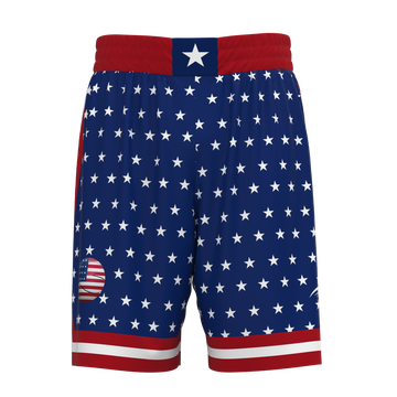 Hoopsbasket Custom Independence Day Short 2